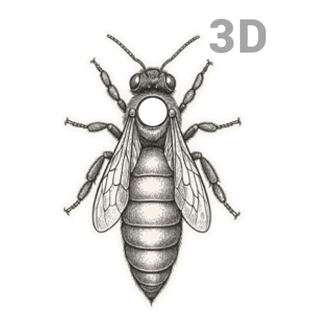 3D Königin überwintert von Lutz Eggert